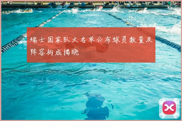 瑞士国家队大名单公布球员数量及阵容构成揭晓